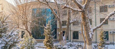 Façade de l’hébergement