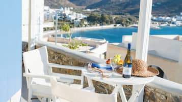 Studio, Sea View | Balcony