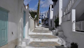 Entrée de l’hébergement