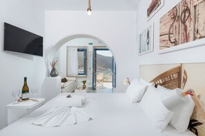 Studio, merinäköala | Tallelokero huoneessa, pimennysverhot, äänieristys, ilmainen Wi-Fi