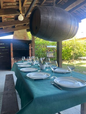 Outdoor dining