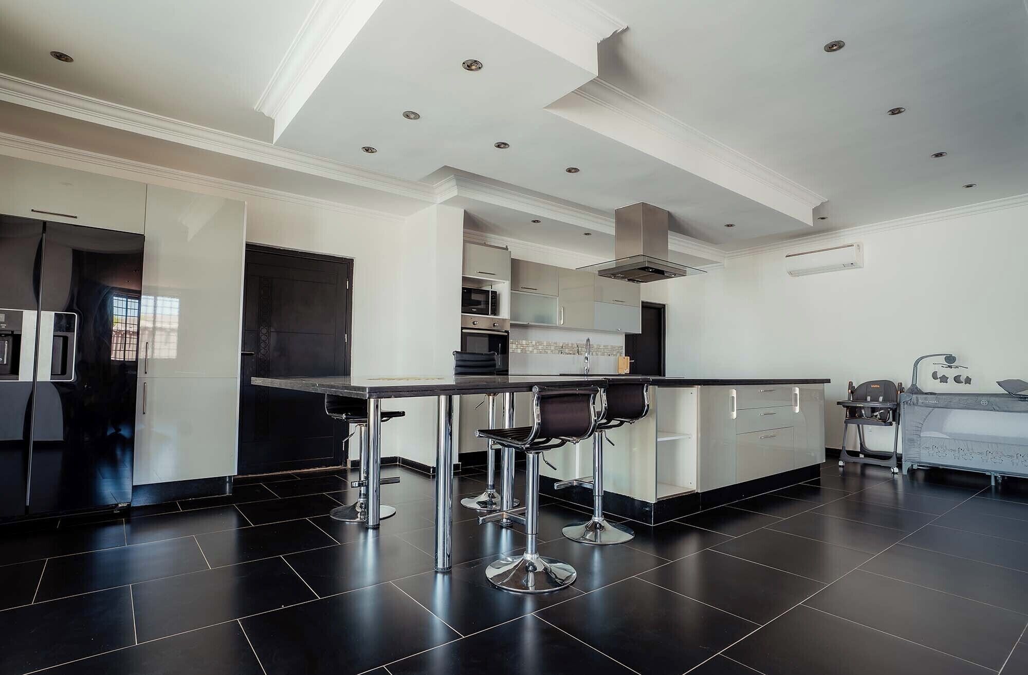 Villa, vista a la alberca | Cocina privada