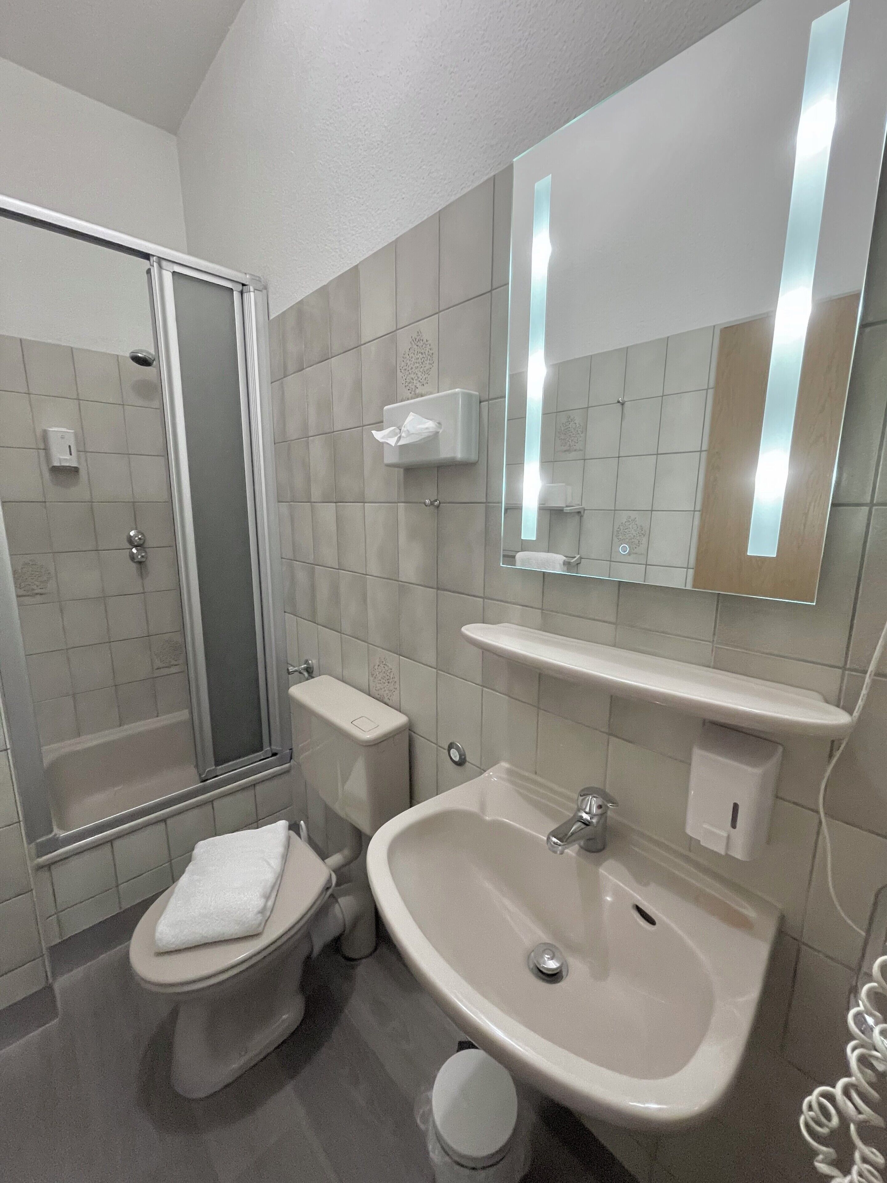 Double Room, 1 Katil Kelamin (Double) | Bilik Mandi | Kelengkapan dandanan diri percuma, pengering rambut, tuala disediakan 