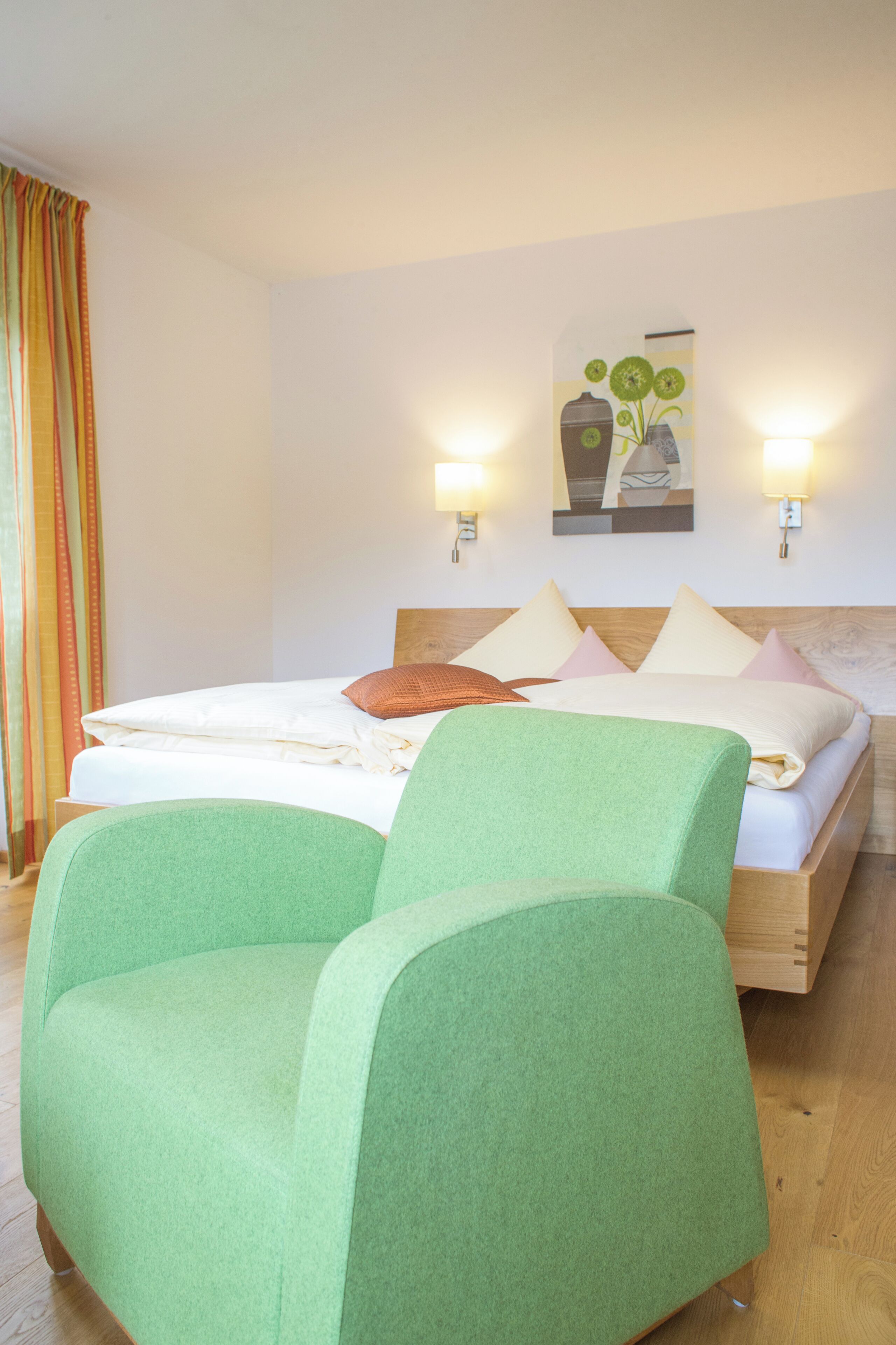 Sonnberg mit 2 Schlafzimmern, Gartenblick und 2 Balkonen | In-room safe, free WiFi, bed sheets
