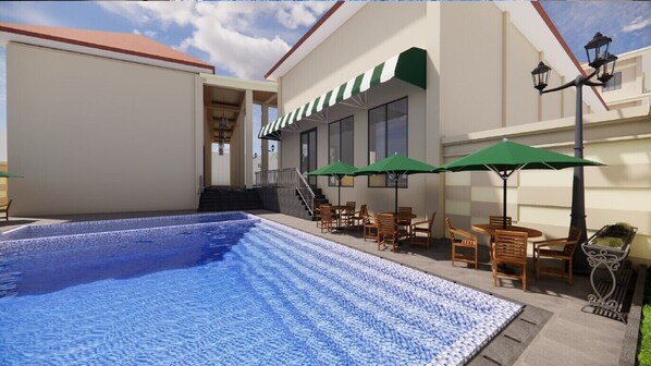 Outdoor pool