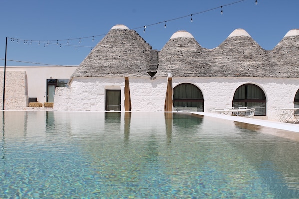 Piscina externa sazonal