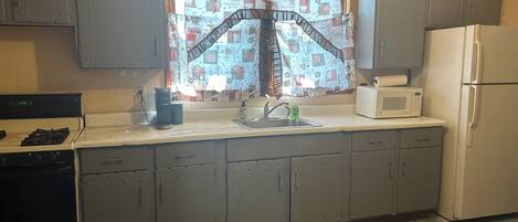 Microwave, oven, stovetop