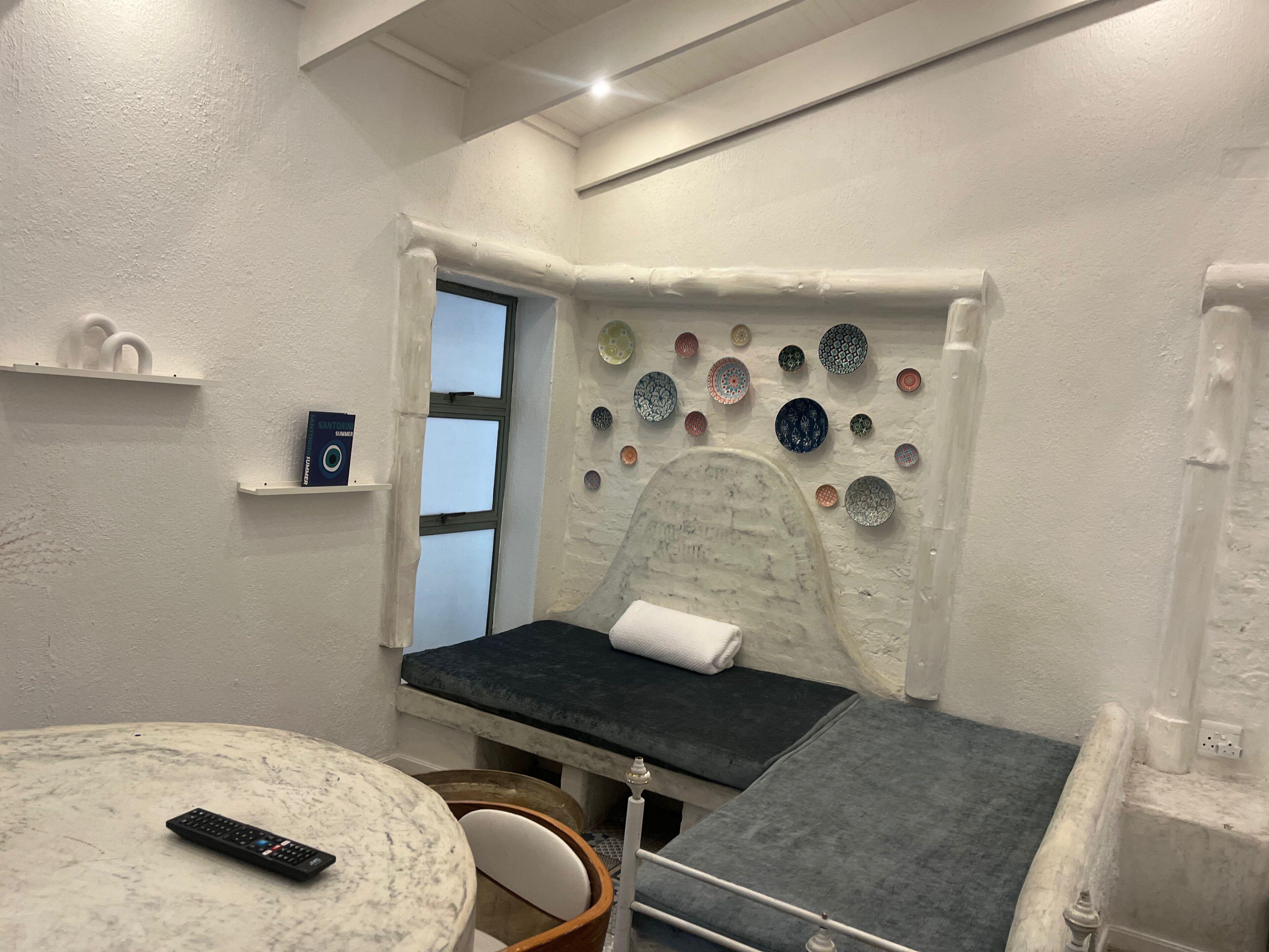 Caja de seguridad en la habitación y cortinas blackout 