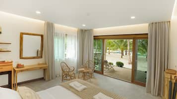 Vila Deluks, 1 Tempat Tidur King, pemandangan laut | Wi-Fi gratis