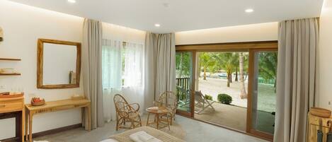 Vila Deluks, 1 Tempat Tidur King, pemandangan laut | Wi-Fi gratis