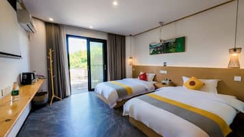 Comfort Double or Twin Room, River View | Desk, laptop workspace, free WiFi