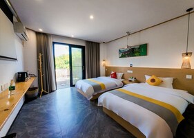 Comfort Double or Twin Room, River View | Desk, laptop workspace, free WiFi