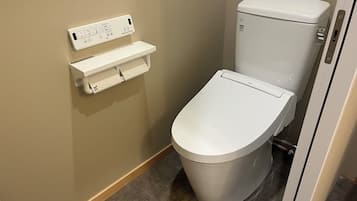 Desk, laptop workspace, blackout curtains, free WiFi