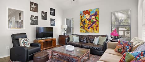Televisie en een kantoor