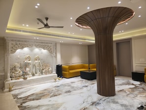 Sala de estar en el lobby