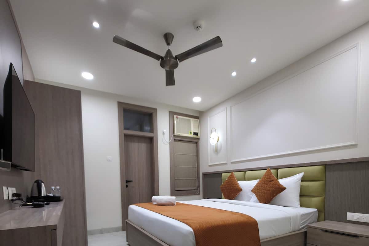 Suíte júnior | Roupas de cama premium, Wi-Fi de cortesia, roupa de cama