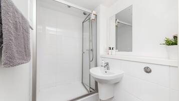 Towels, soap, toilet paper