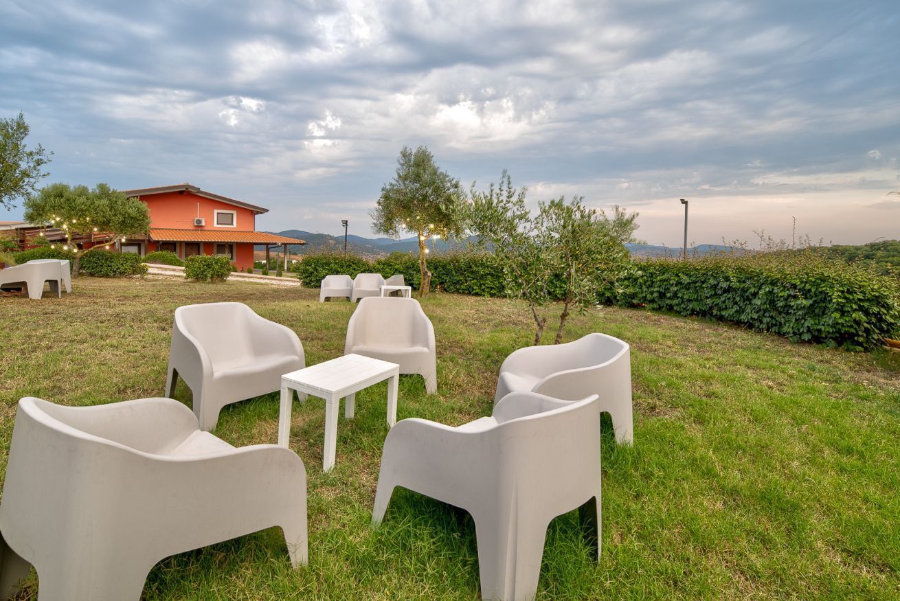 Overnattingsstedets uteområder