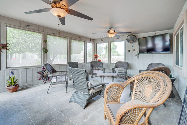 House (3 Bedrooms) | Interior - Close to Golf: Sun City Escape w/ Furnished Porch! (Sun City)