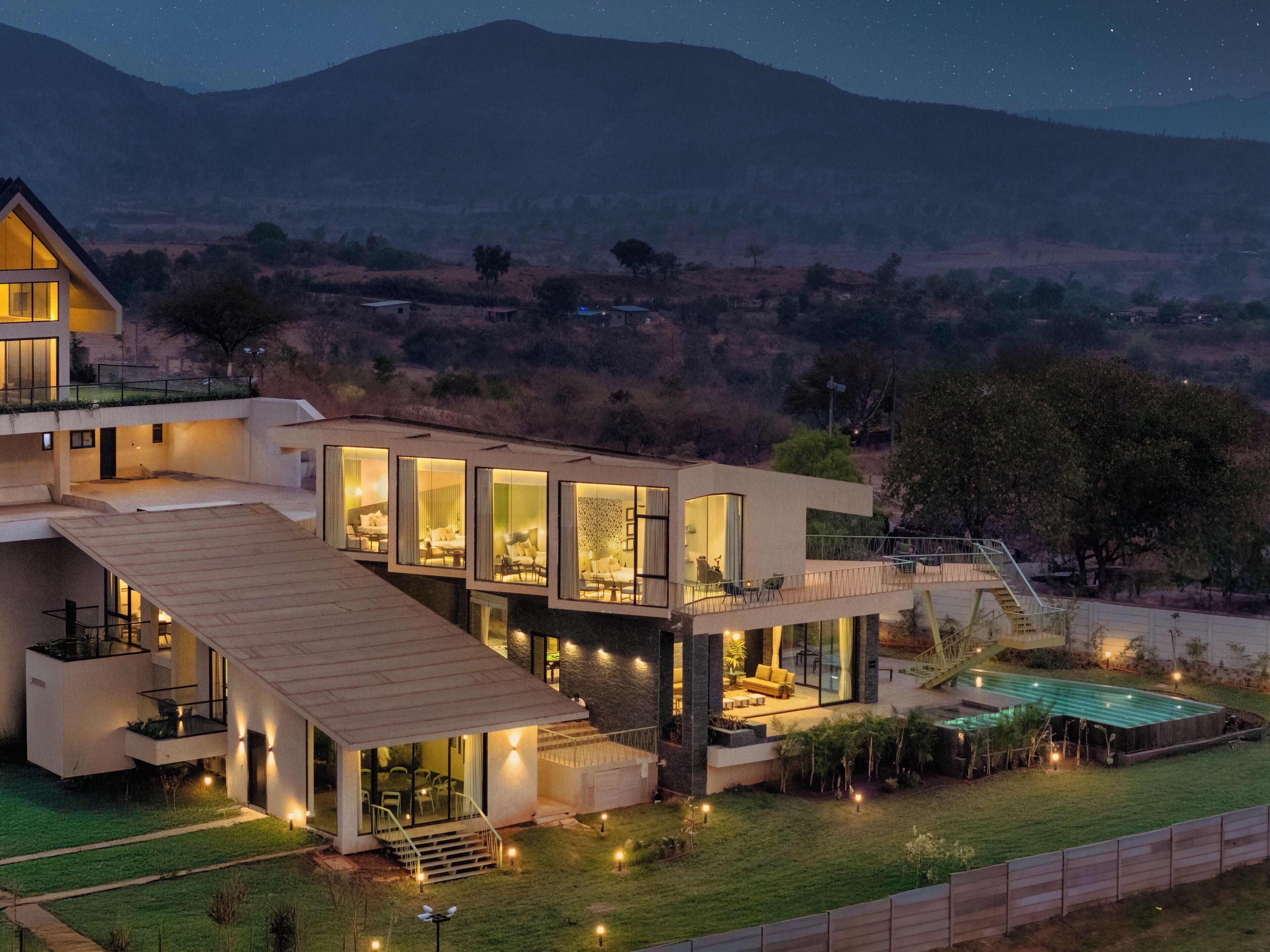 Fachada da propriedade