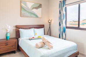 1 chambre, fer et planche à repasser, Wi-Fi gratuit, draps fournis