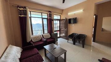 Apartment, Mountain View | In-room safe, blackout curtains, iron/ironing board, free WiFi