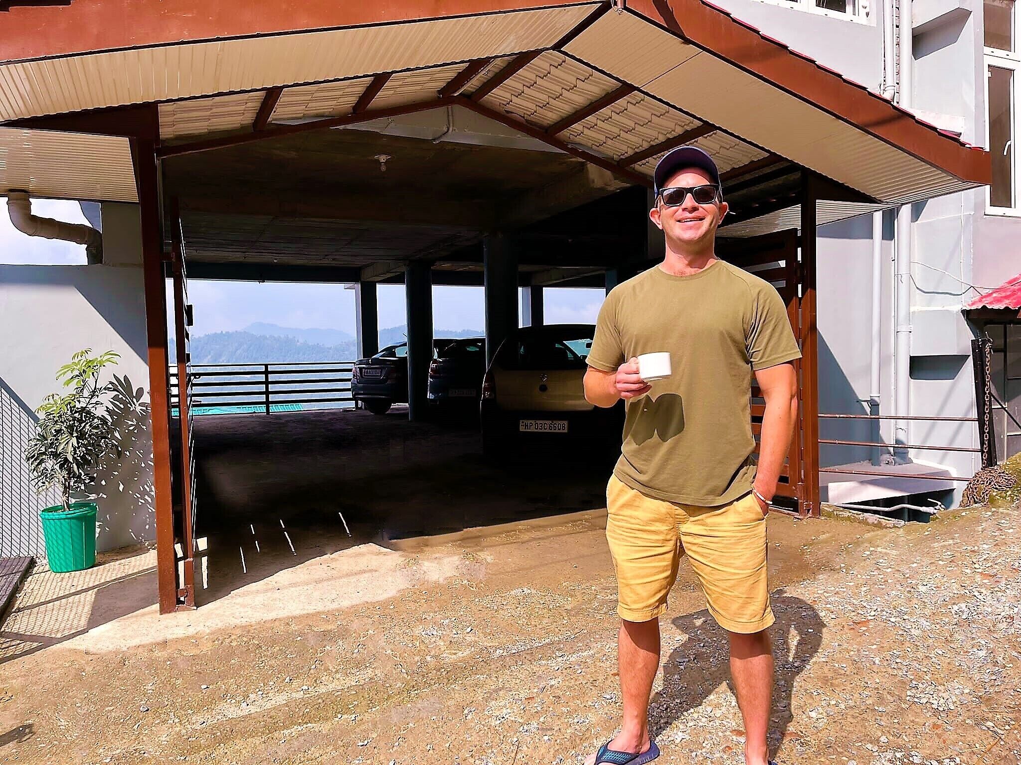 Majoituspaikan julkisivu