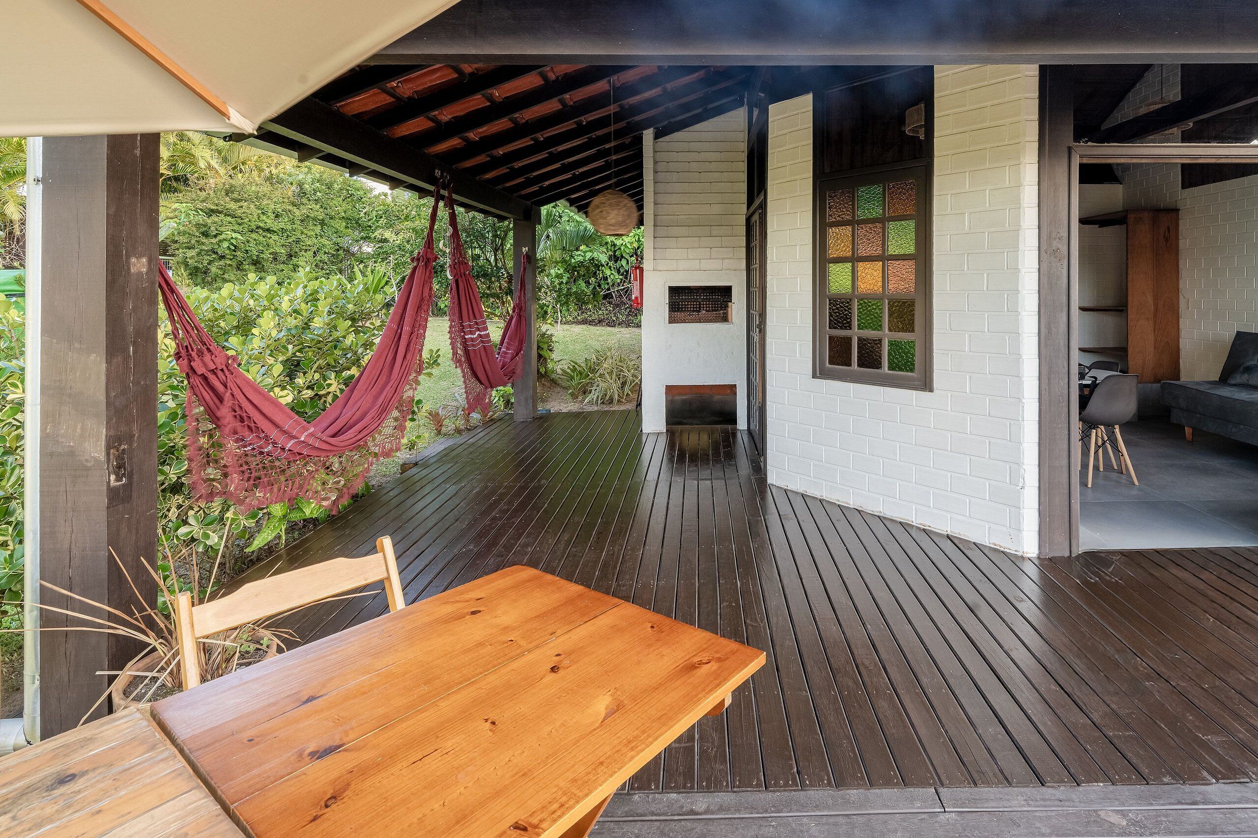 Casa Valley Design 05 - Praia do Rosa/SC | Varanda coberta