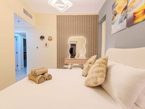 2 chambres, fer et planche Ă repasser, Wi-Fi, literie fournie