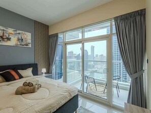 2 室のベッドルーム、アイロン / アイロン台、WiFi、ベッドシーツ