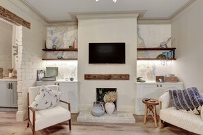 Smart TV, books, music library