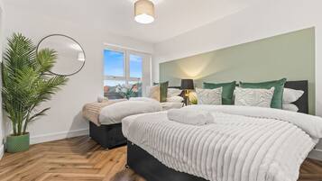 2 Schlafzimmer, Bügeleisen/Bügelbrett, kostenloses WLAN, Bettwäsche