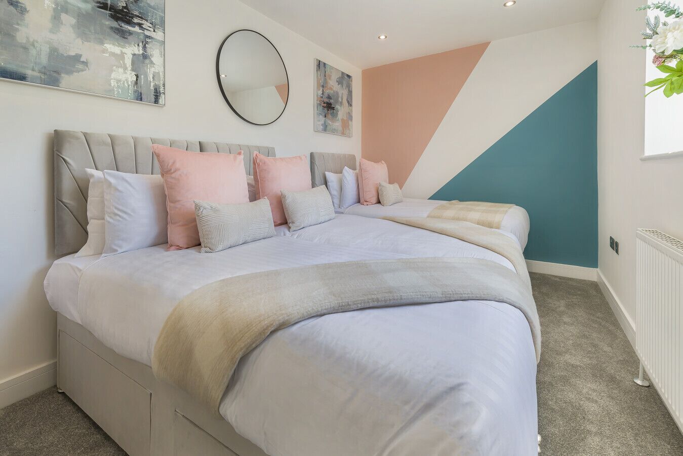 3 soverom, strykejern/-brett, wi-fi (inkludert) og sengetøy