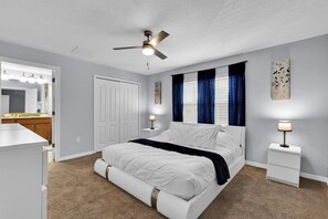4 bedrooms, WiFi, bed sheets