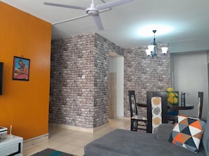 Living area - The colored house 3 bedroom apartment (Athiriver)