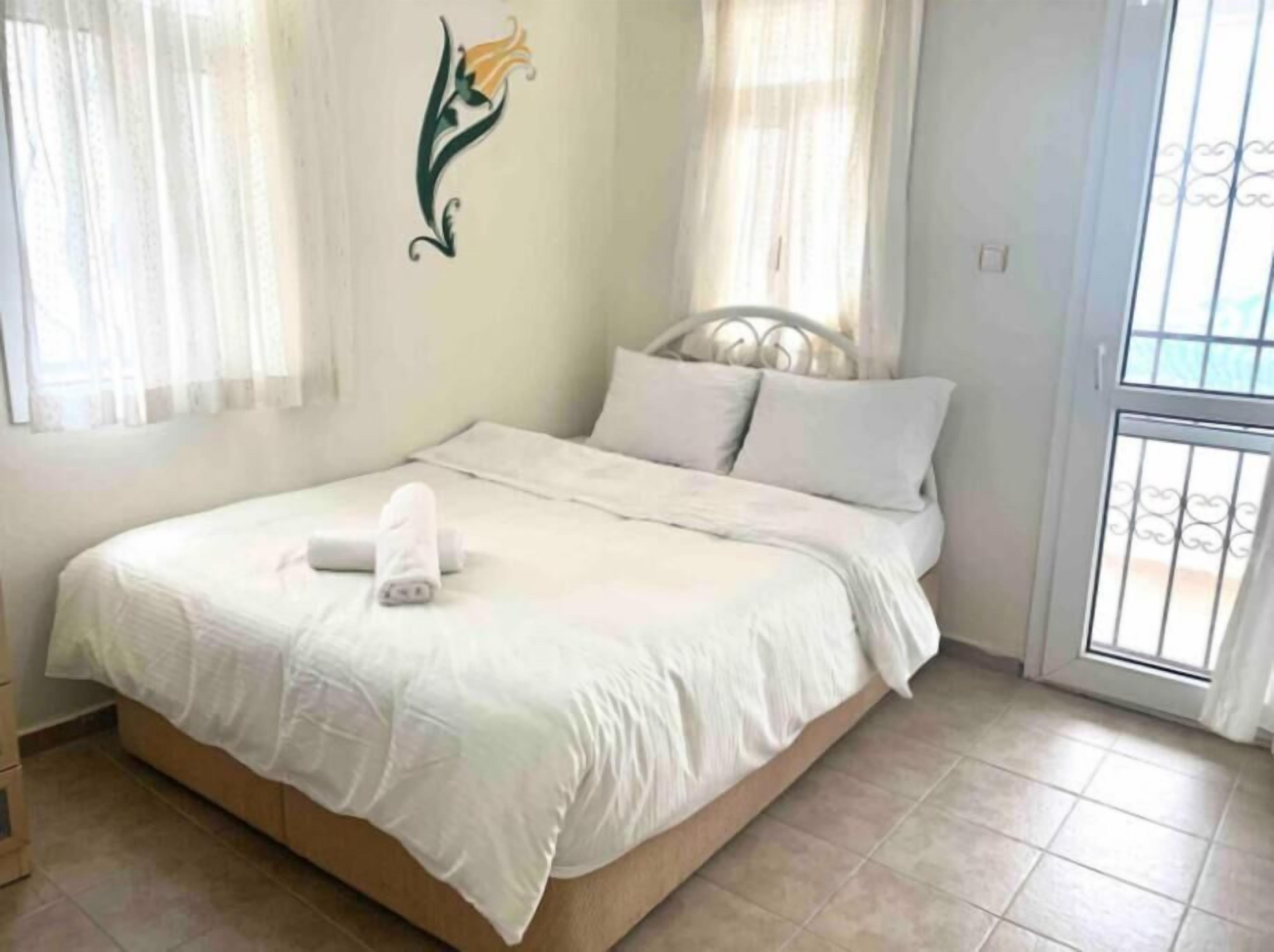 Villa Deluxe, vue jardin | Draps en coton égyptien, literie de qualité supérieure