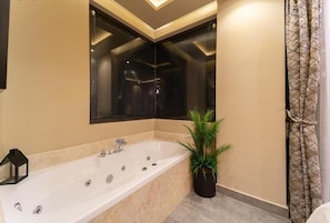 Deluxe Villa, Balcony | Bathroom | Slippers, towels