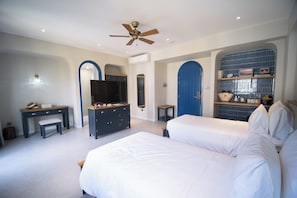 Pillowtop beds, minibar, in-room safe, desk