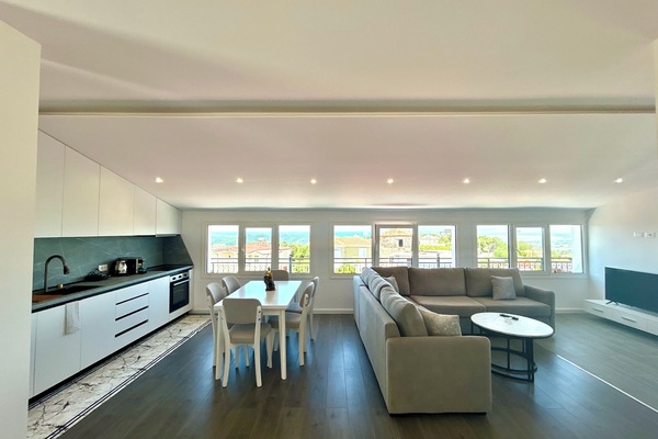 Apartment, 1 Queen Bed with Sofa bed, Balcony, Hill View | View from room