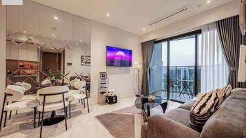 Deluxe-Apartment, 2 Schlafzimmer, Nichtraucher, Stadtblick | Ausblick vom Zimmer