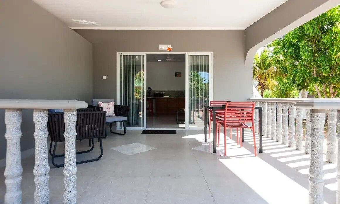 Majoituspaikan julkisivu