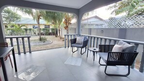 Deluxe Double Room | Terrace/patio - Trwa Koko Self Catering (Praslin Island)