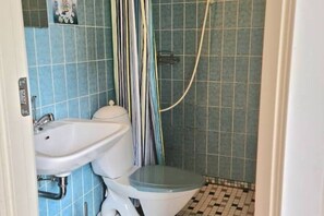 Shower, hair dryer