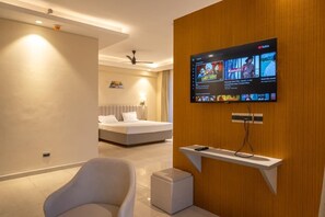 Superior studio suite | Geluiddichte muren, gratis wifi