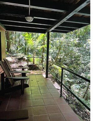 Terrace/patio - Cabin inside cloudforest “PILA” floor 1 (Cerro Punta)
