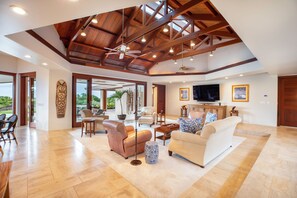 Interior - Champion Ridge 7 by Gather: Oceanview Estate w/ Pool & Hot Tub (Kamuela)