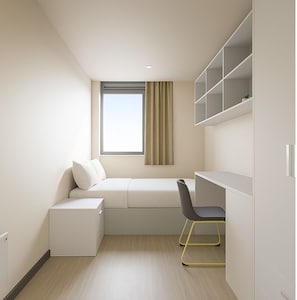 Desk, laptop workspace, free WiFi