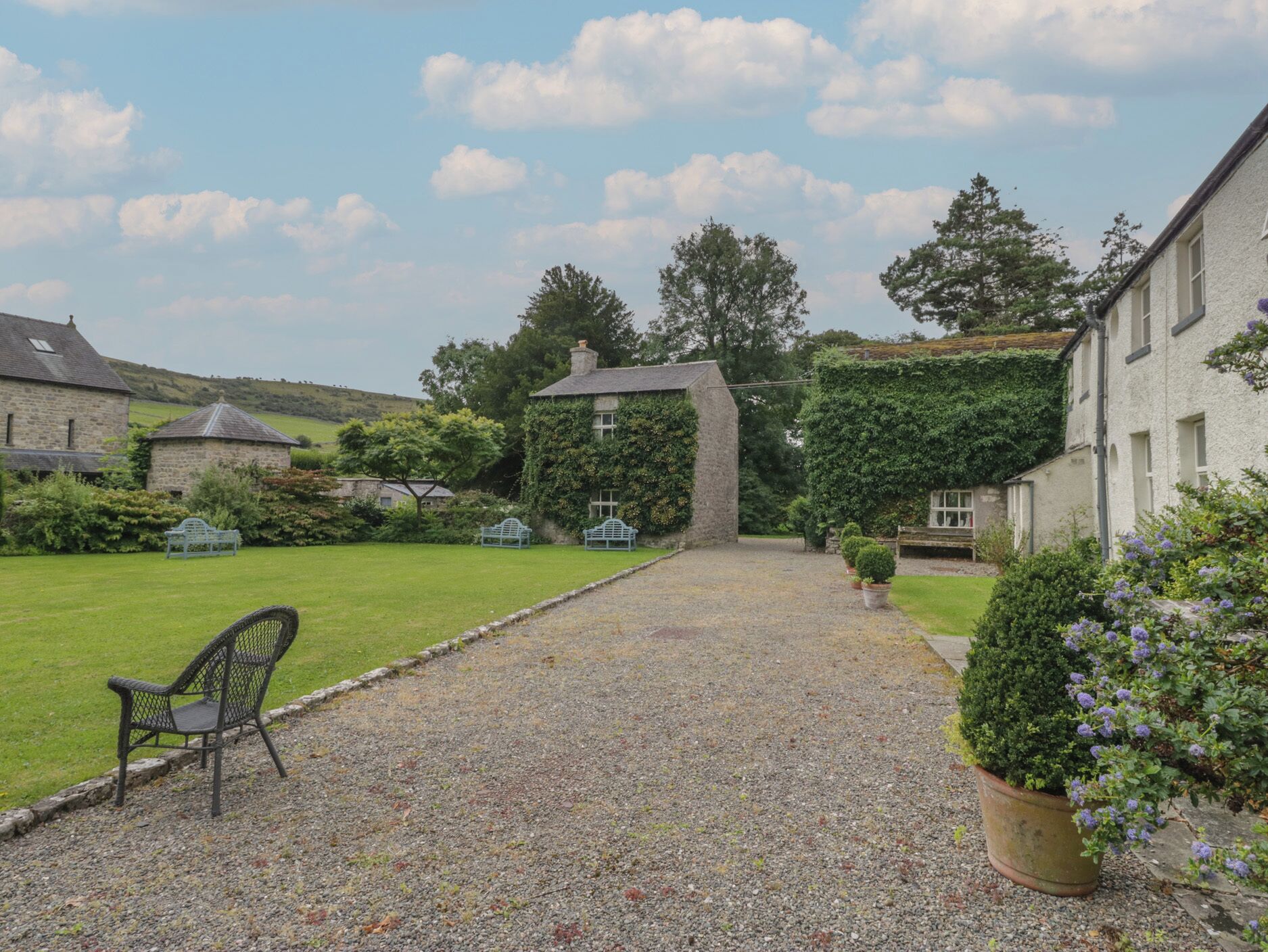 Overnattingsstedets uteområder