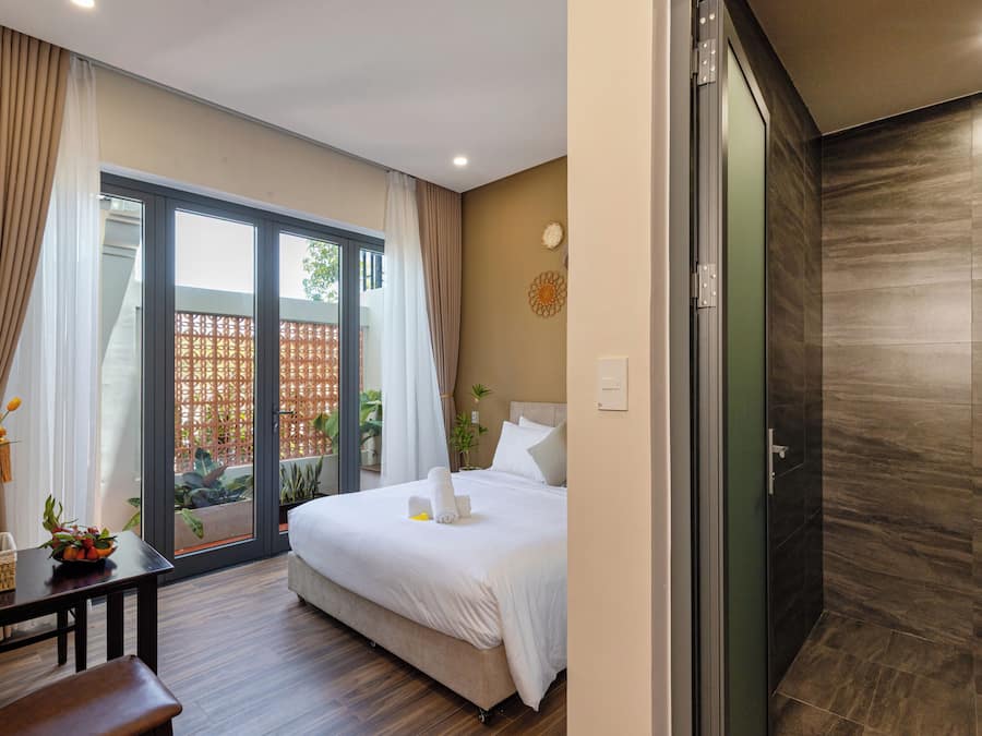 Casa em estilo japonês, 3 quartos, vista para o pátio, ao lado da praia | Roupas de cama premium, individualmente decorados