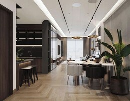 Kamar Deluks, 3 kamar tidur, balkon, pemandangan kota | Minibar dan didekorasi berbeda-beda